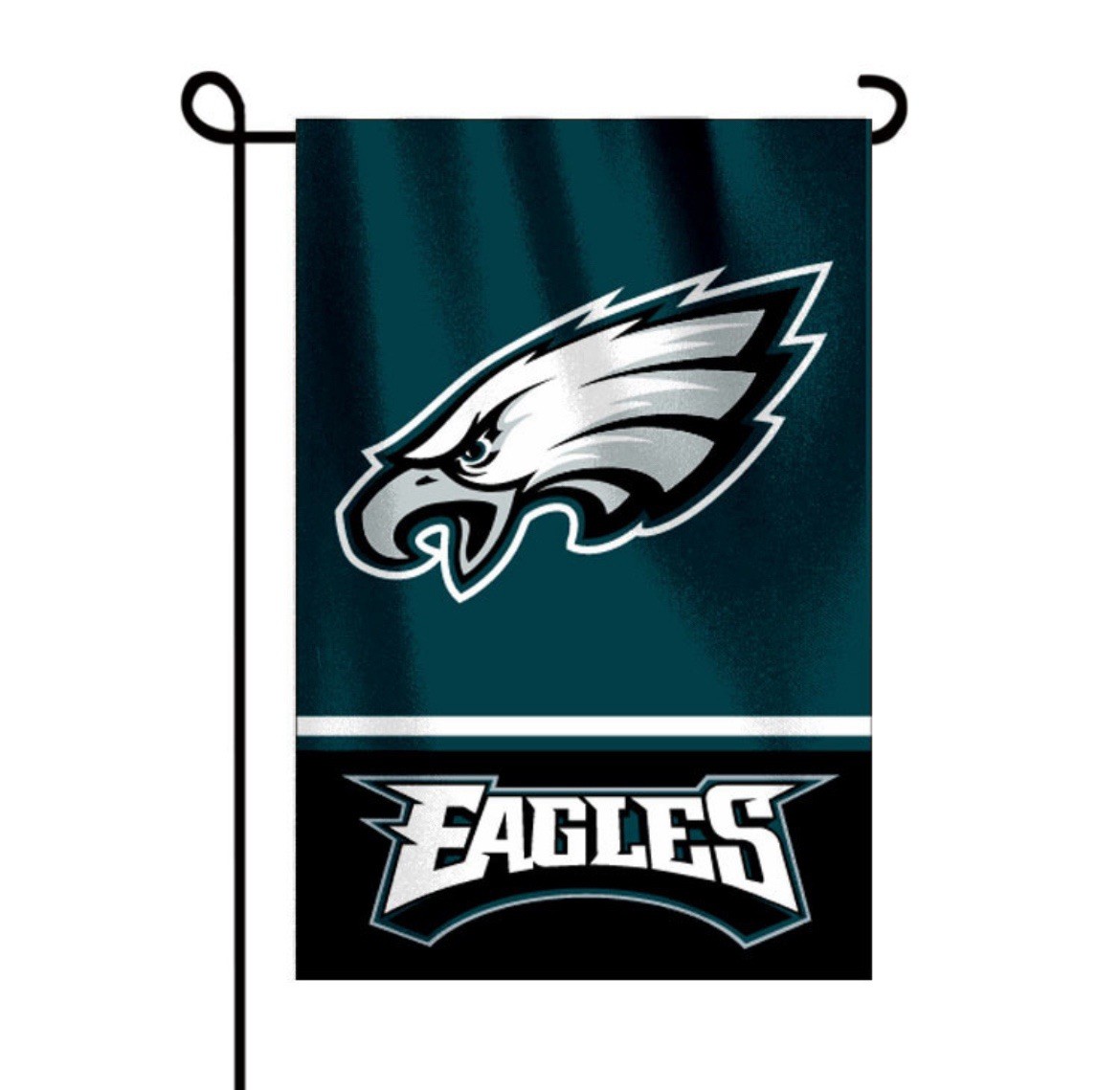 Philadelphia Eagles Garden Flag Double Sided 12x18 Yard Hanging Flag NFL