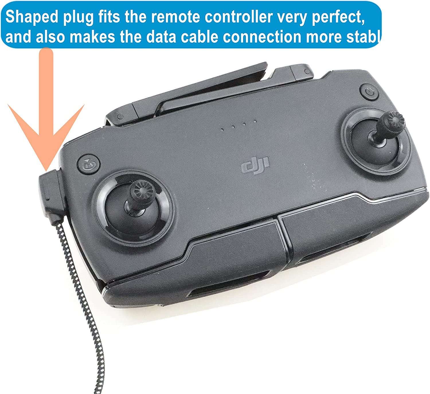 Micro-Ab to USB C 8.14 Inch Remote Controller Cable for DJI Mavic Mini,Mini Se,M