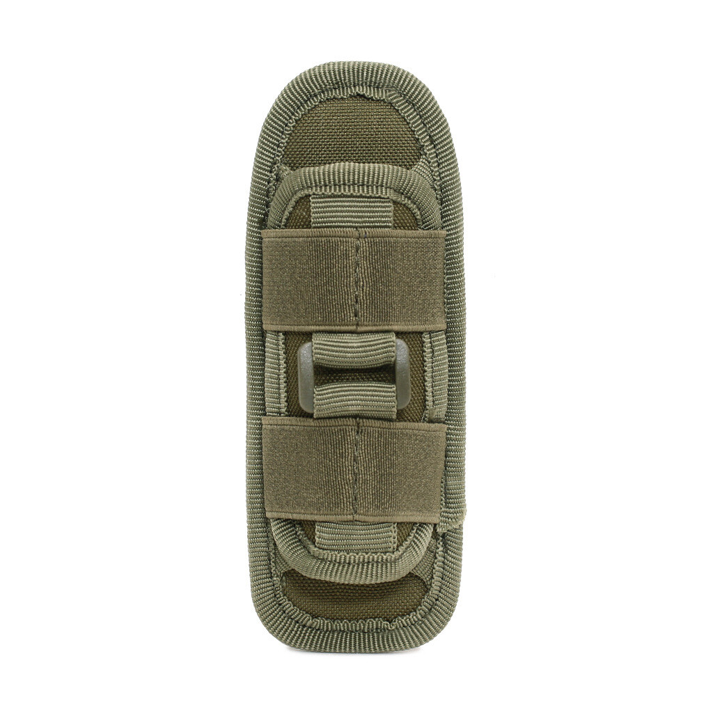 Molle Flashlight Pouch 360 Degrees Rotatable Torch Case Outdoor Belt Holster