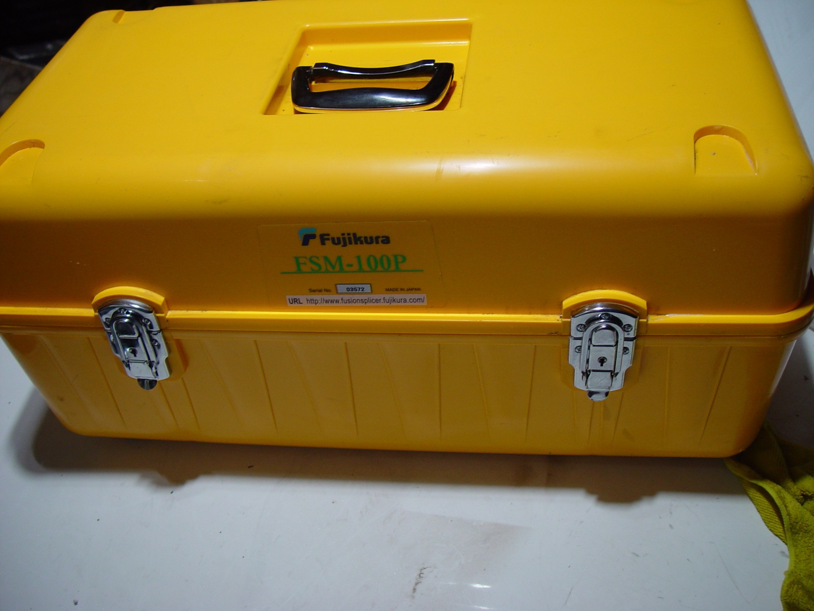 Fujikura FSM-100p Fusion Splicer Case Only - CLEAN pelican. obo