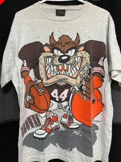 NFL Cleveland Browns Looney Tunes Taz  Shirt  AN42123