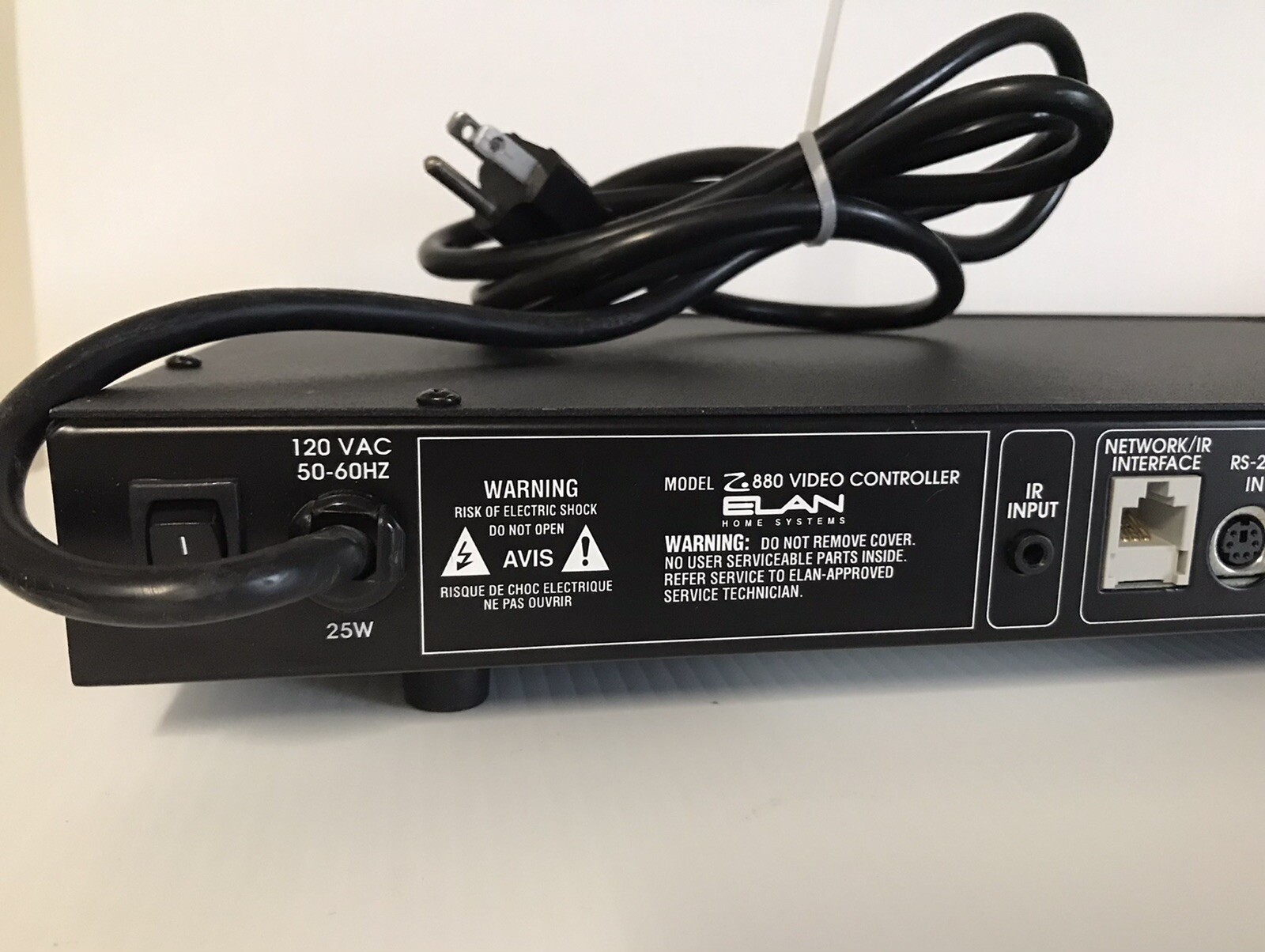 Elan Z Series Z880 Video Controller