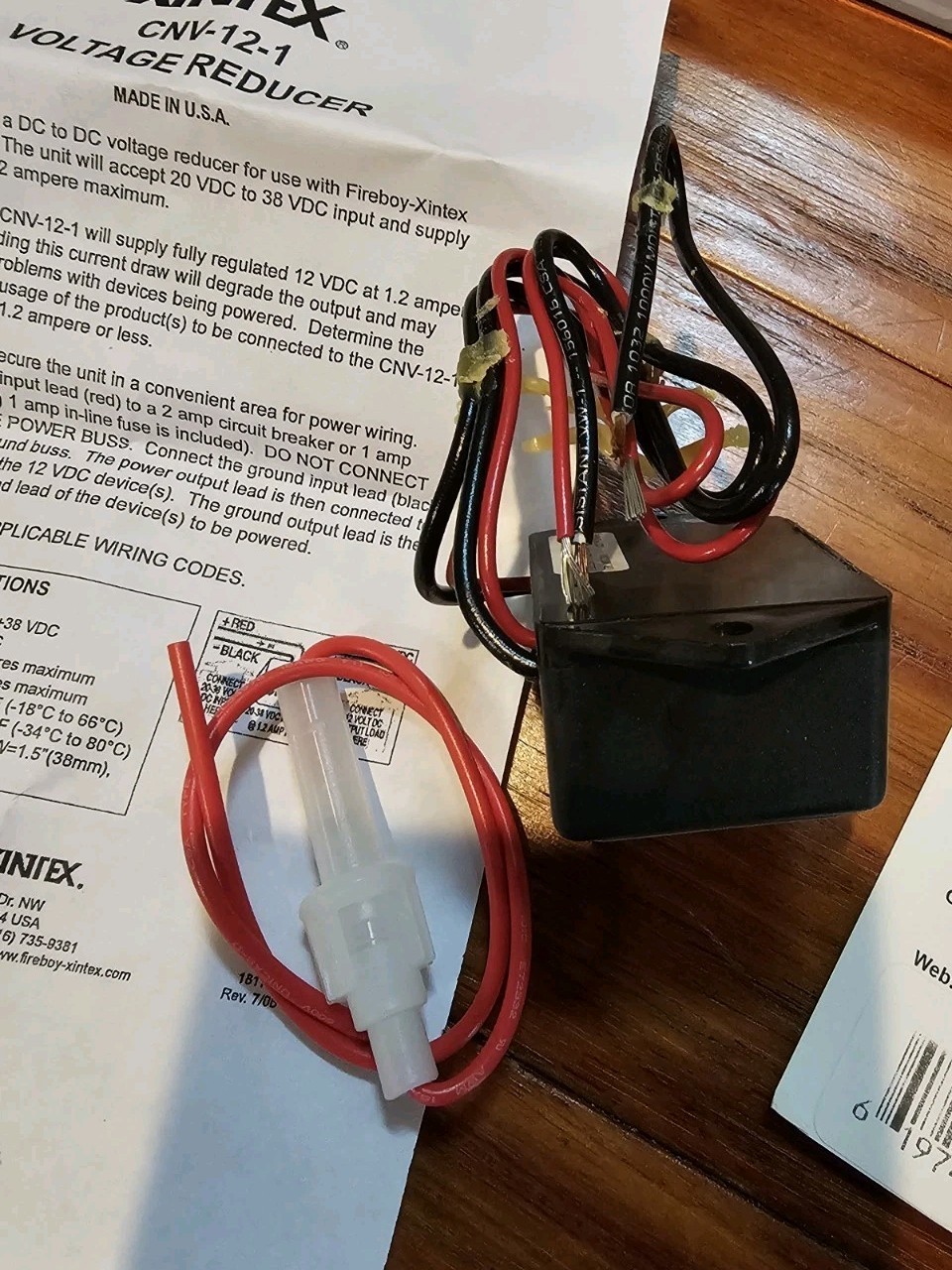 Fireboy-Xintex DC Voltage Reducer CNV-12-1 - NEW