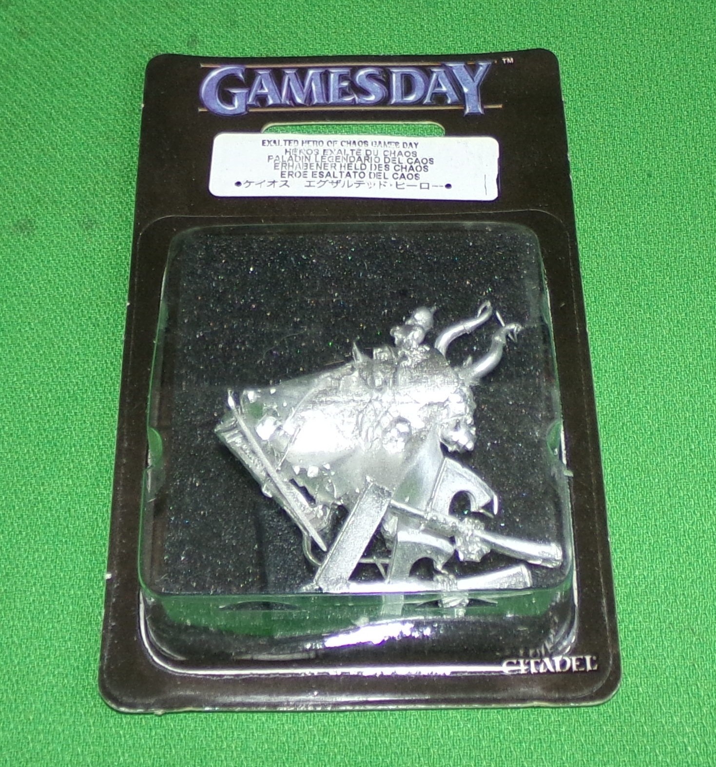 Games Workshop Citadel Warhammer Games Day 2009 Chaos Exalted Hero Blister