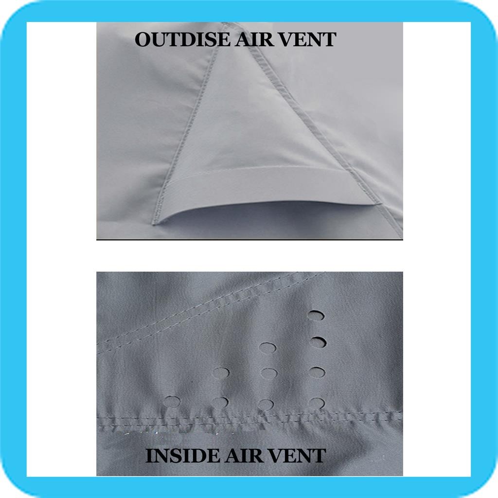 GREY BOAT COVER FOR CROWNLINE 236 SC 2010 2011
