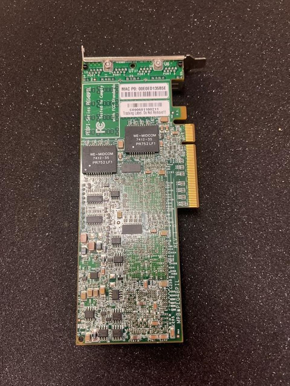 SILICOM PEG4BPIL QUD-PORT PCIE NETWORK ADAPTER