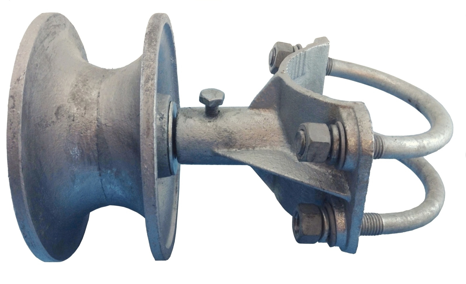 (1) CANTILEVERED GATE ROLLER: Hardware for 4" posts & 2-3/8"(2-1/2") Gate Frame