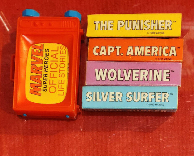Marvel Super Heroes TV View 'N' Color 1990