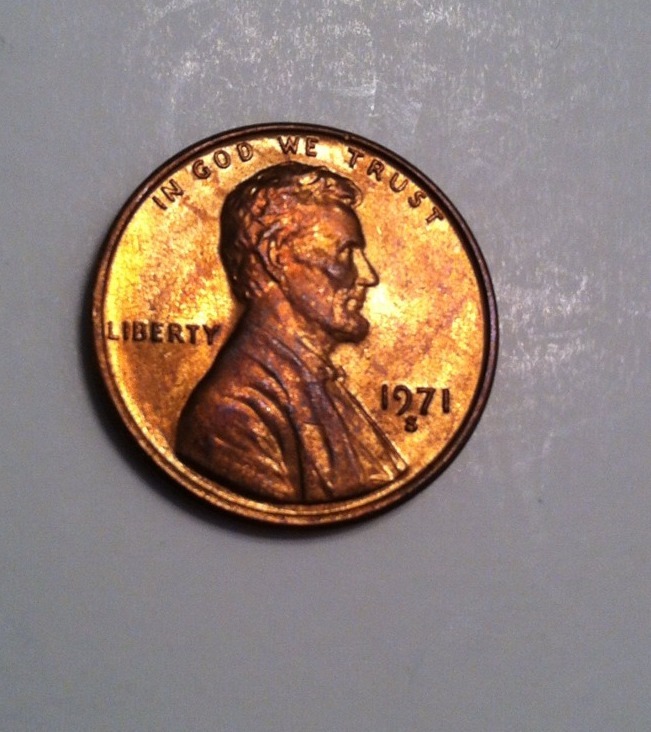 1971-S/S RPM RB Uncirculated Lincoln Cent - Unlisted?