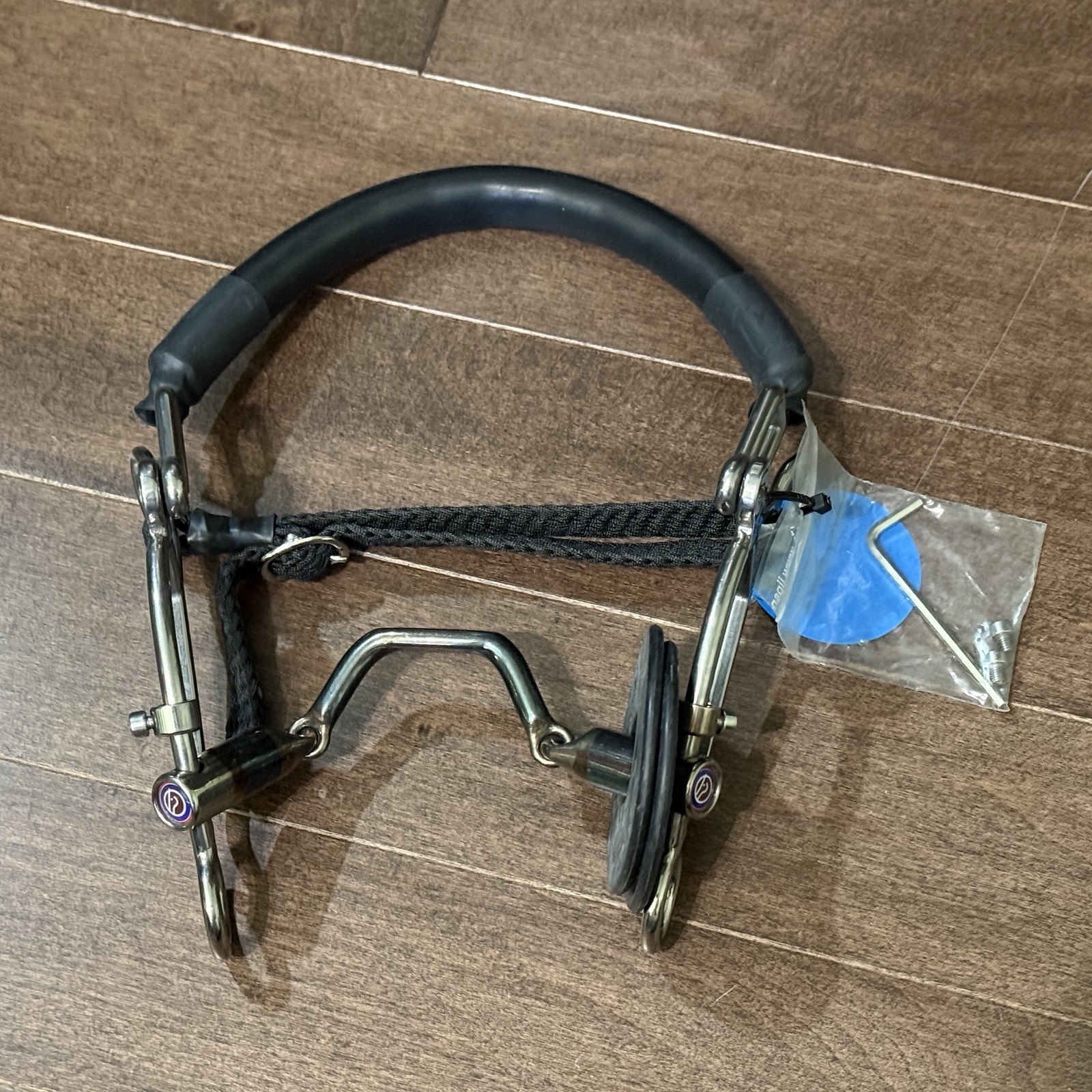 Trust Sweet Iron Wideport Hackamore Combination Short Shank Bit size 14.5 cm NWT
