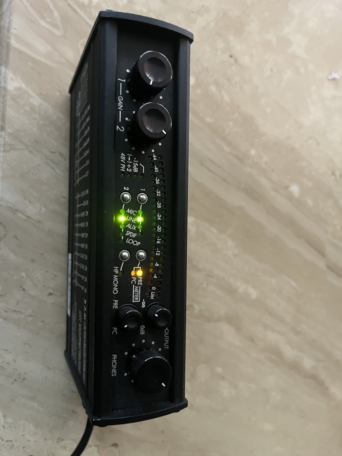 Sound Devices USBPre 2 USB Audio Interface 2-Ch Phantom, XLR/TRS, S/PDIF