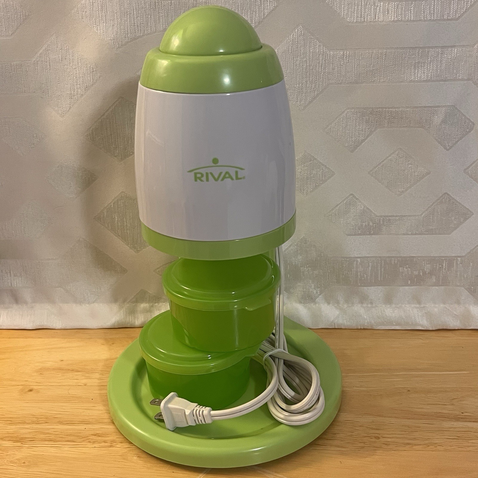Rival Ice Shaver Snow Cone Maker - Green
