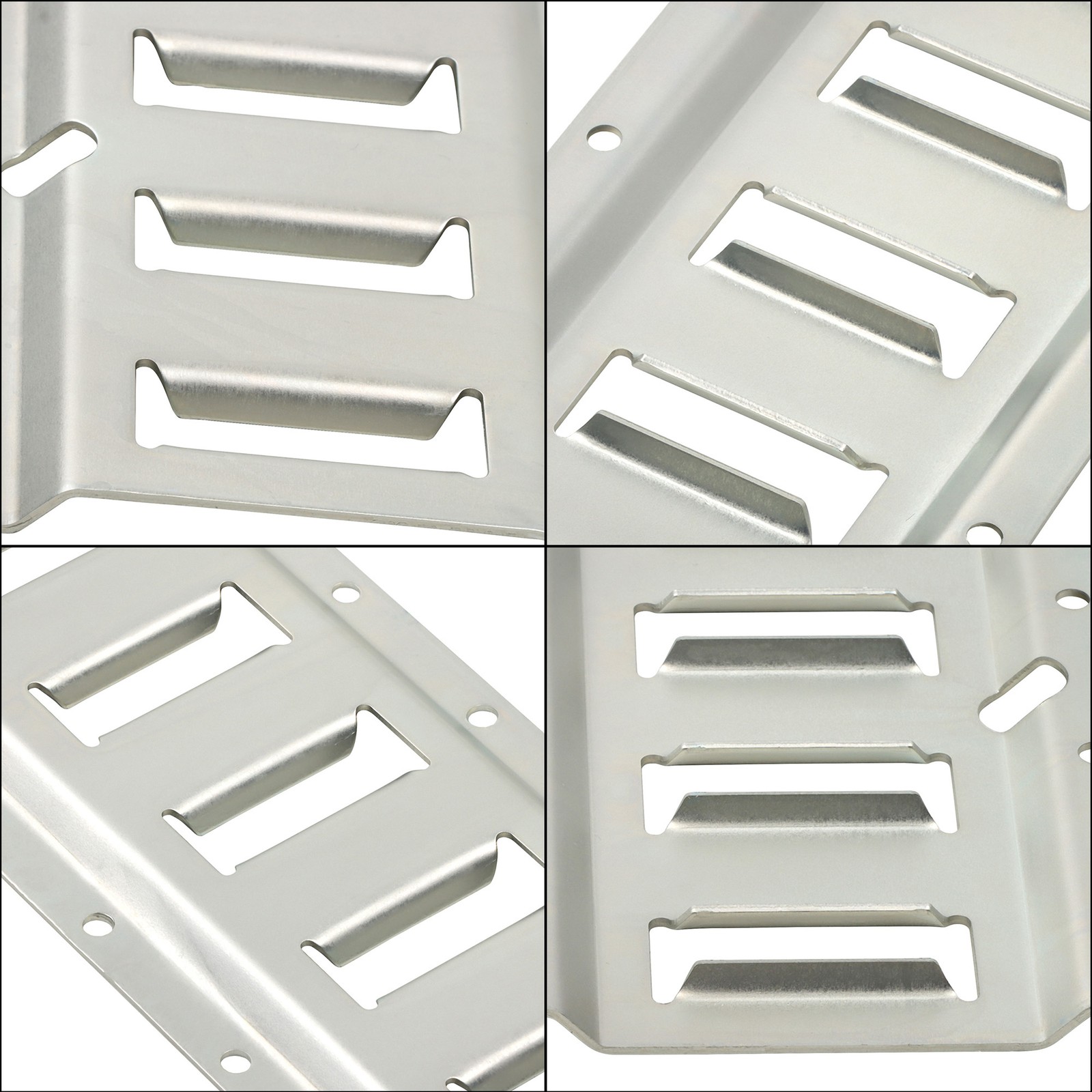 New 6 Pack E Track Tie Down Rail Kit 4' New Fit For Garages Vans Trailers Silver