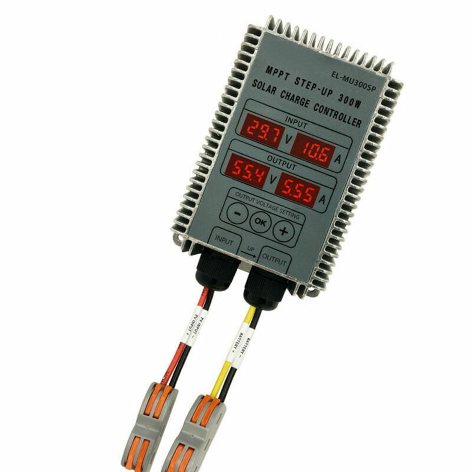 200W-400W Step-up Solar Charge Controller Waterproof MPPT Boost Solar Charge DC
