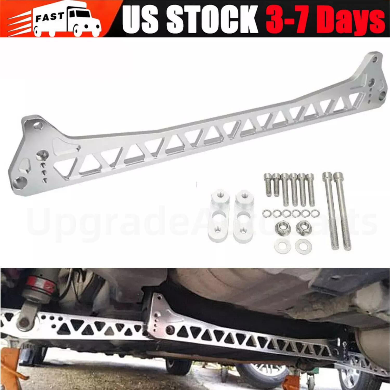 Rear Subframe Sub Frame Brace for Honda Civic EG 92-95 Acura Integra 94-01