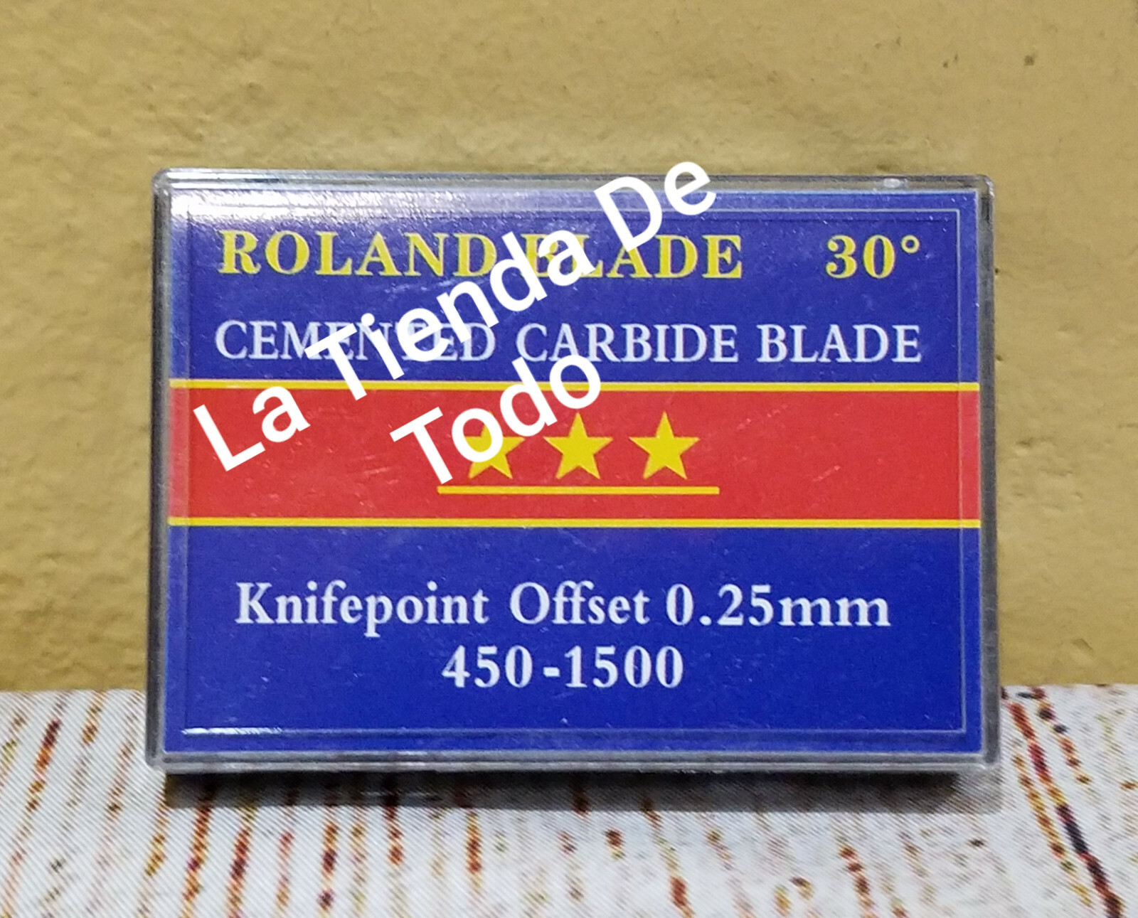 10 CEMENTED CARBIDE BLADE FOR DIE CUTTING ARTS CRAFTS MACHINE 25MM READ