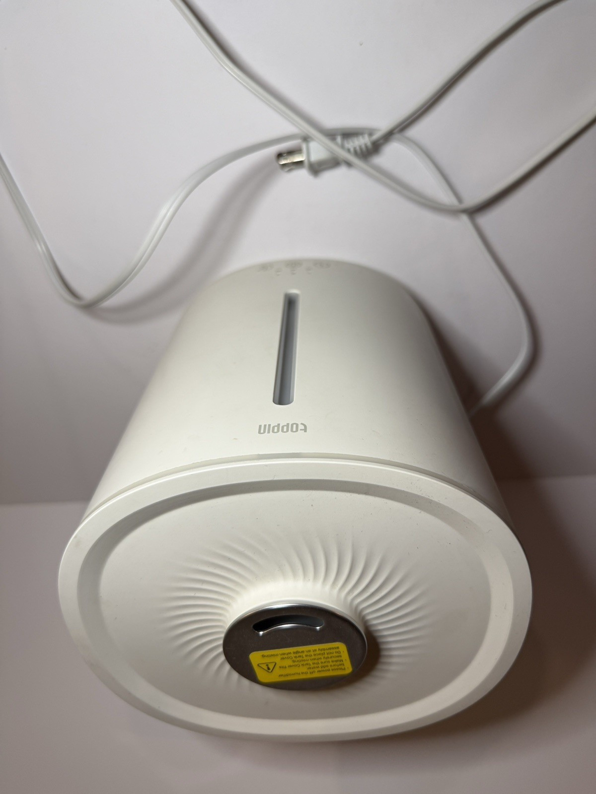 Toppin Tower Ultrasonic Humidifier White, Timer Control, 3 Speeds, Electric