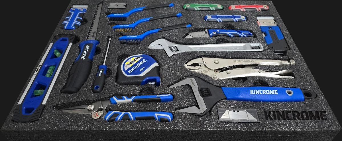 SPTOOLS DARK shadow foam tool tray insert storage organizer toolbox tool kit set