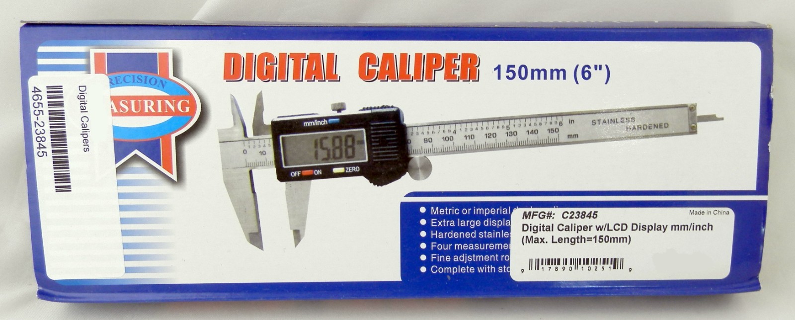 Digital Caliper w/LCD Display (150mm / 6") - Integy #C23845