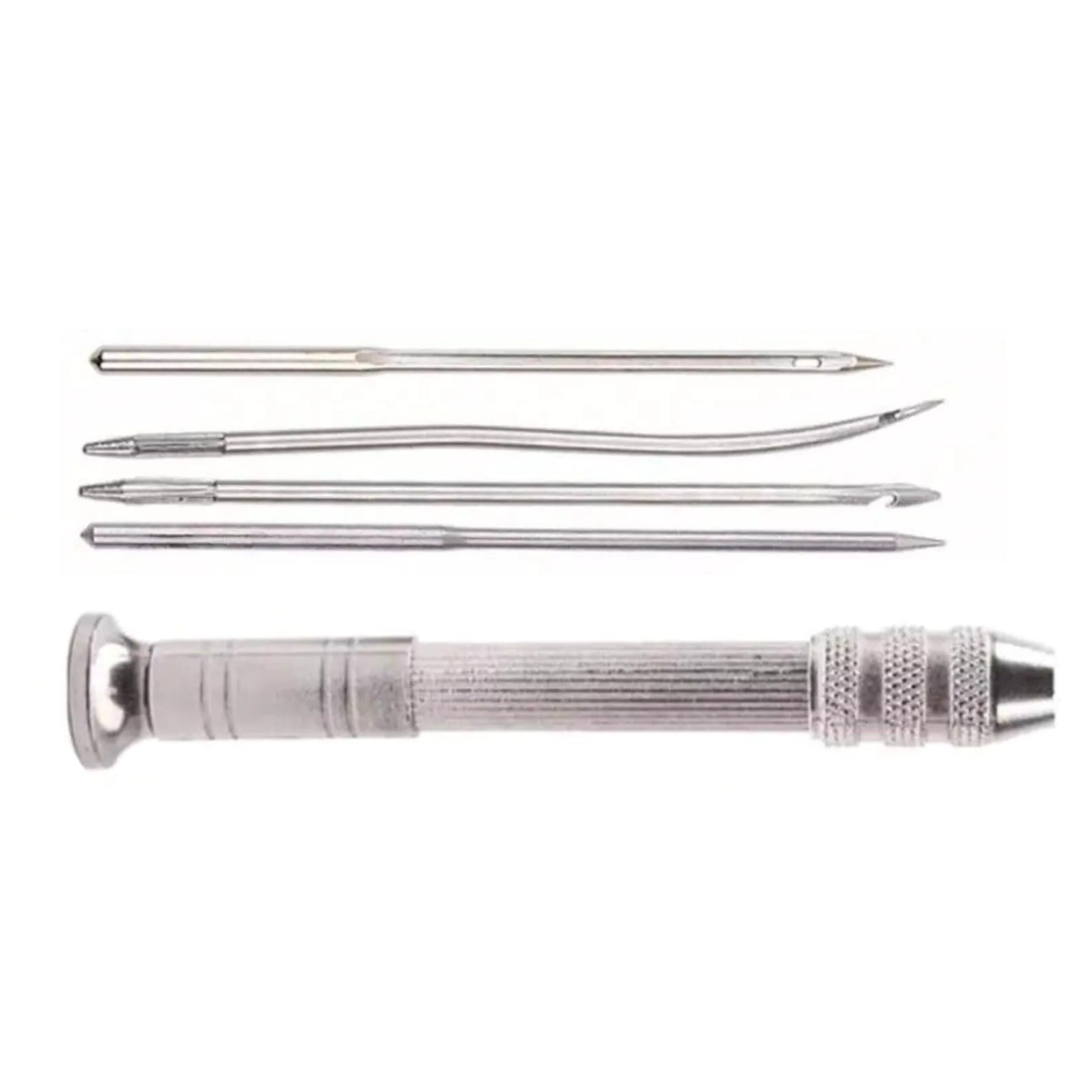 Leather Sewing Awl Set Replaceable Shoes Repair Punch Stitching Needle Brand New