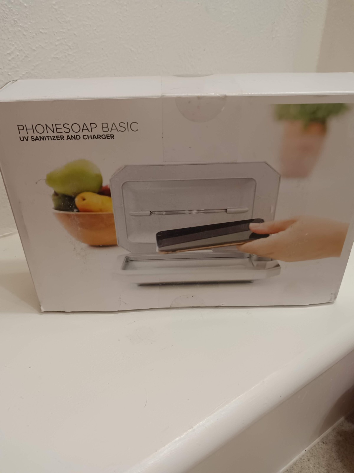 PhoneSoap Basic UV Sanitizer White, NEW