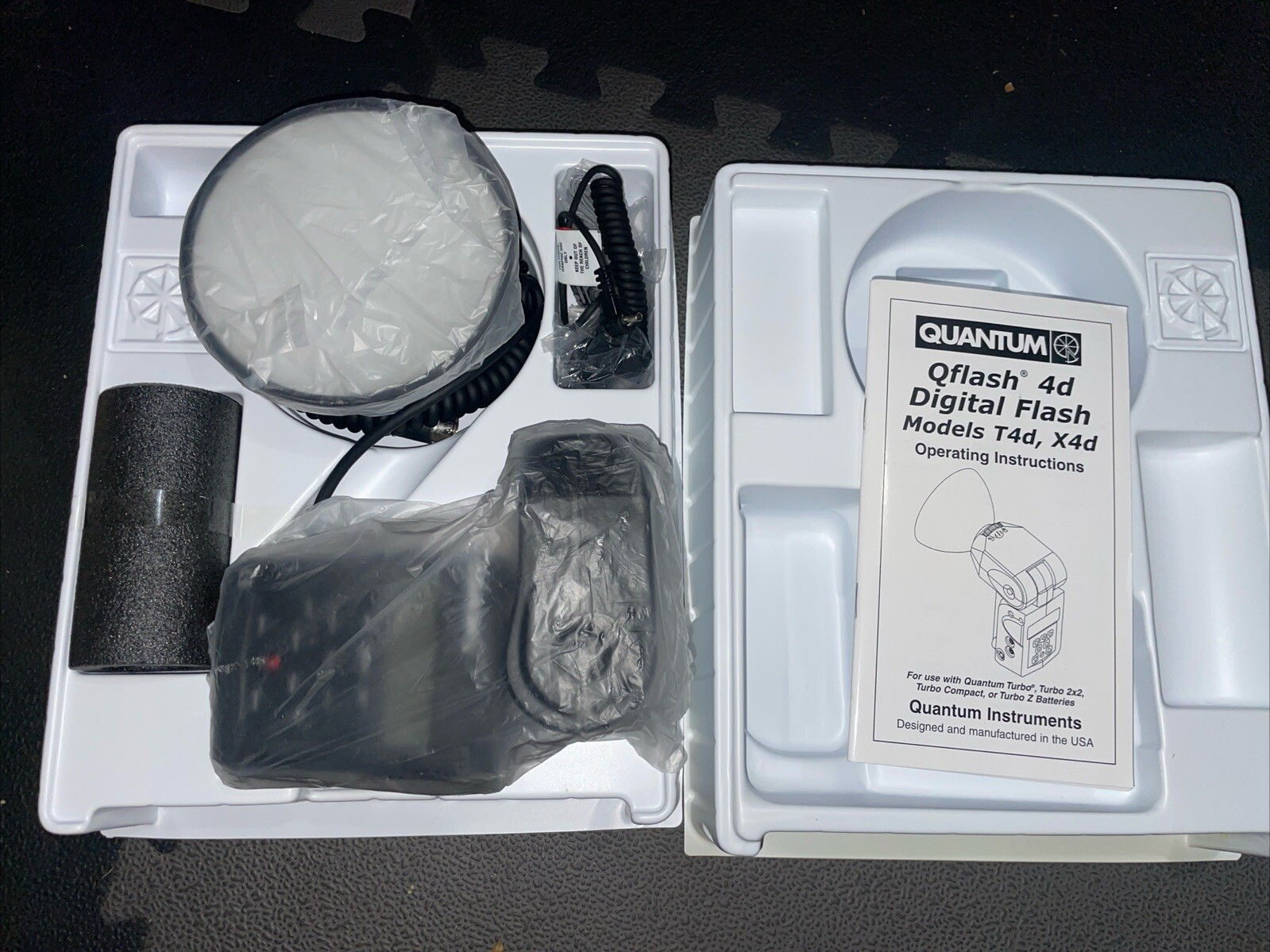 Quantum Qflash T4d Open Box Ships Free!