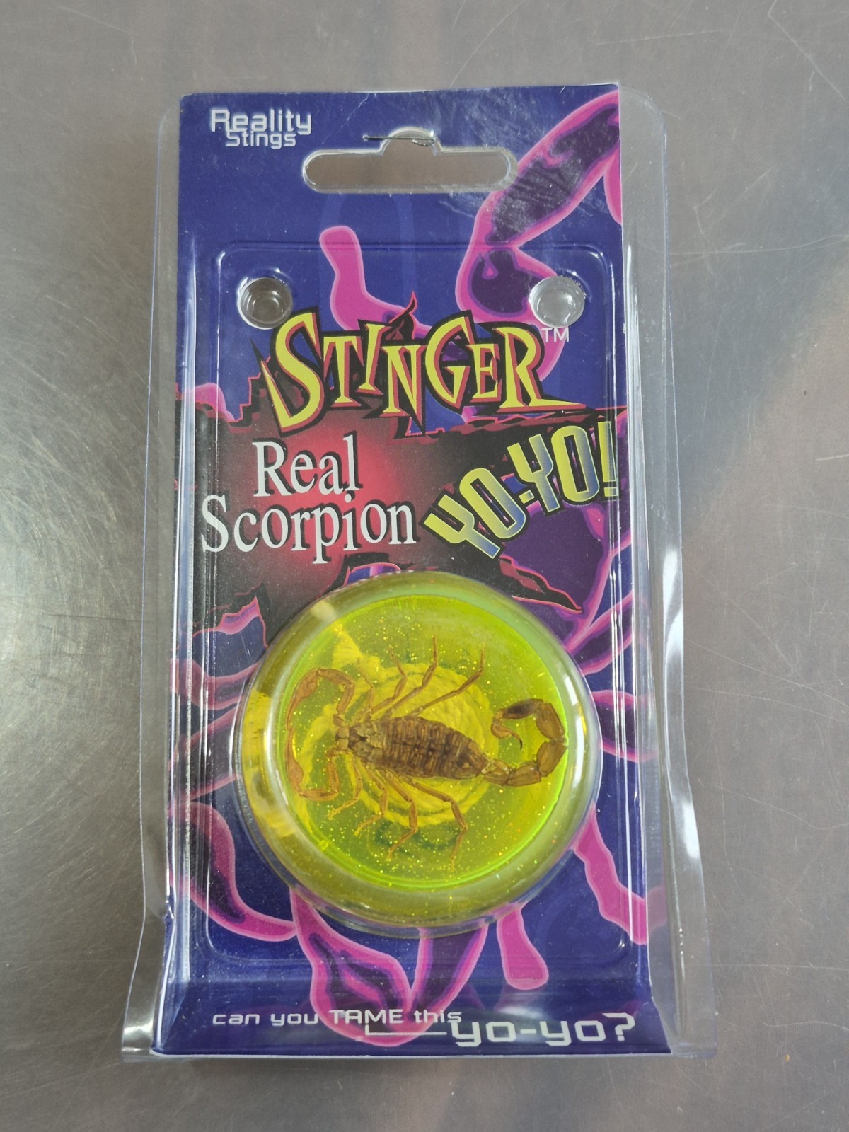 Stinger Yo-Yo Scorpion Retro Toy 1996 Vintage Collectible New Old Stock. Yoyo