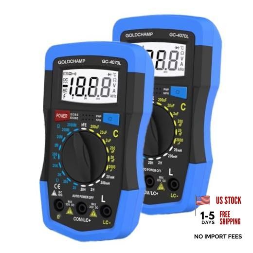 Capacitor Tester000pF~00uF00~000M0 0hm Multimeter | Capacitance Meter, 2