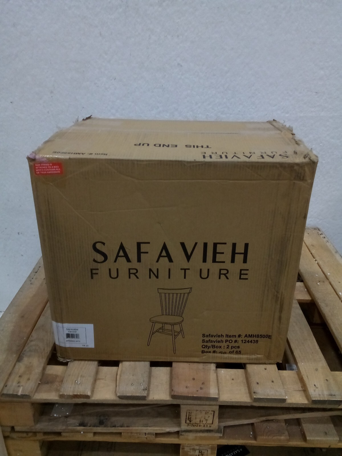 Safavieh Spindle Dining Chair ( Set Of 2), Reduced Price 2172722115 AMH8500E