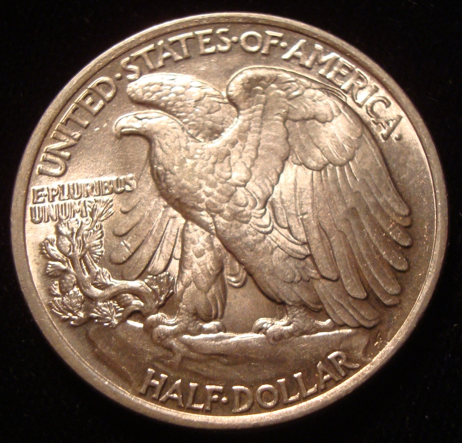 1943 Walking Liberty Half dollar beautiful UNC