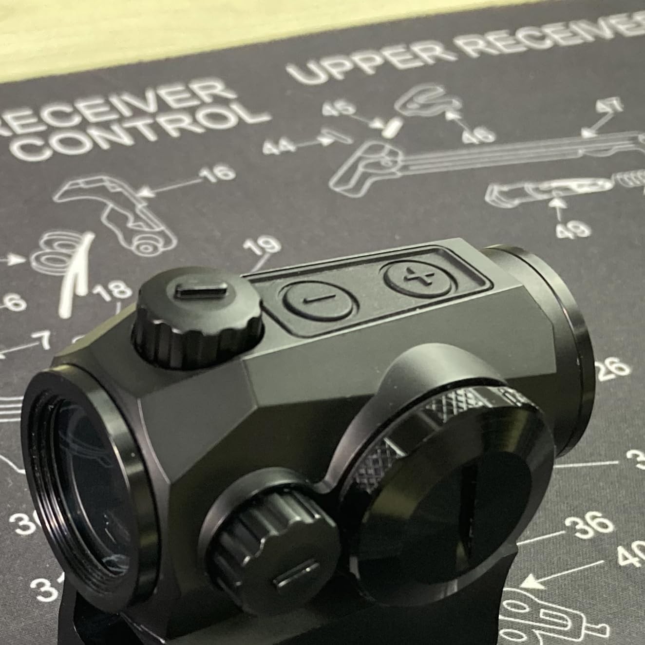 Aluminum Replacement Turret Caps for Shooting Efficiency - 2 Pack