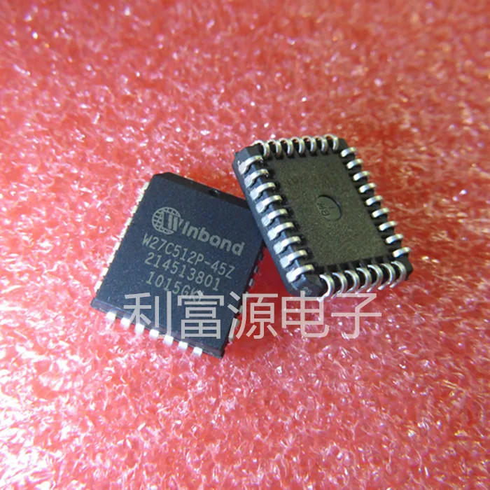 5pcs/lot W27C512P-45Z W27C512P W27C512 27C512P-45Z 27C512P 27C512 PLCC32 ic memo