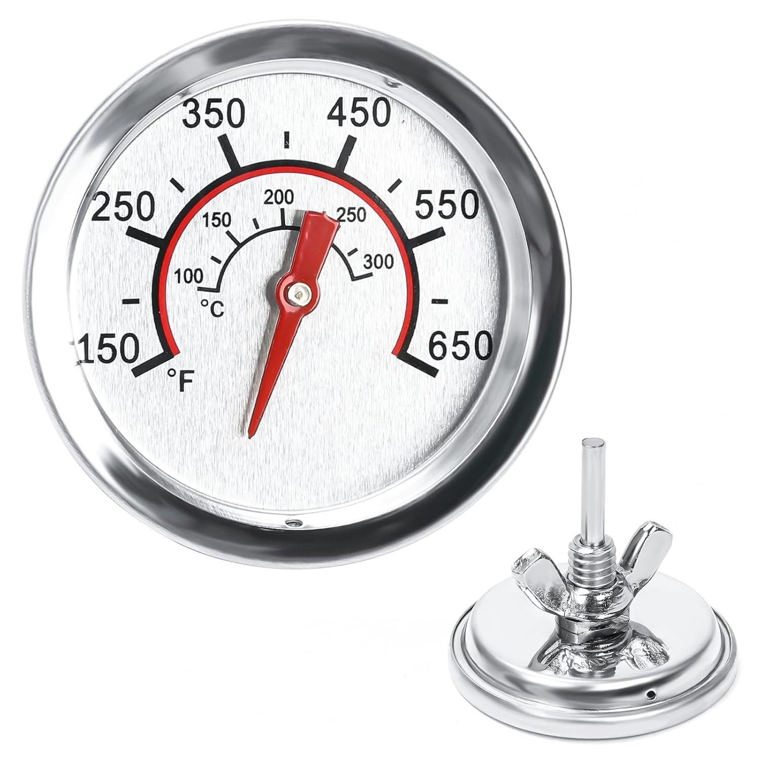 Waterproof 1.85'' Grill Temperature Gauge for Char-Broil - Perfect Replacement