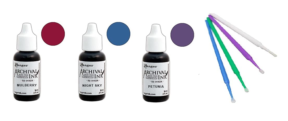 Ranger Wendy Vecchi Archival Ink Bundles with PTP Flash Deals Detail Sticks