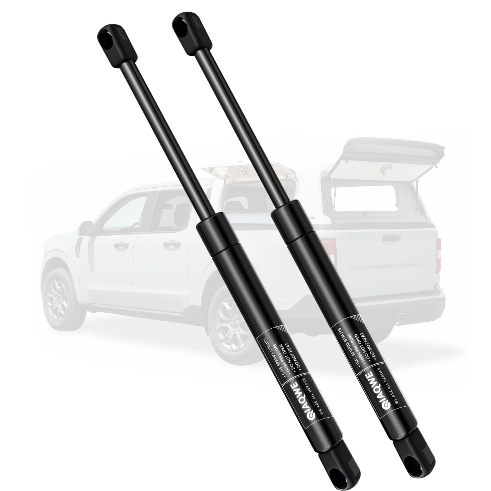 2PCS 15 Inch 100lbs Gas Spring Struts Lift Support for RV Door Truck Canopy Lid