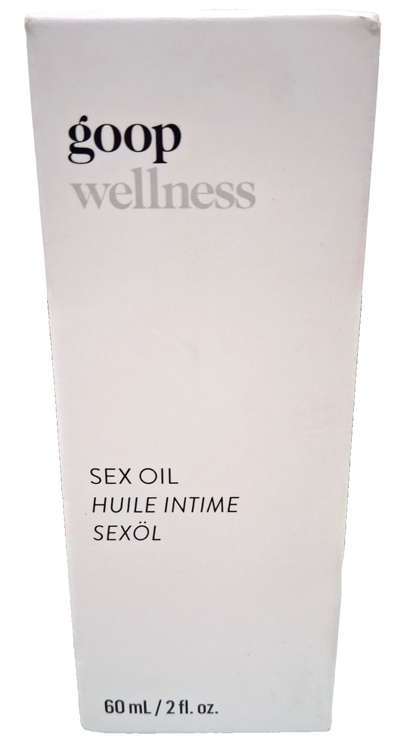 Goop Wellness - Sex Oil 60 ml, Brand New in Box, Plant Based Intimate Oil