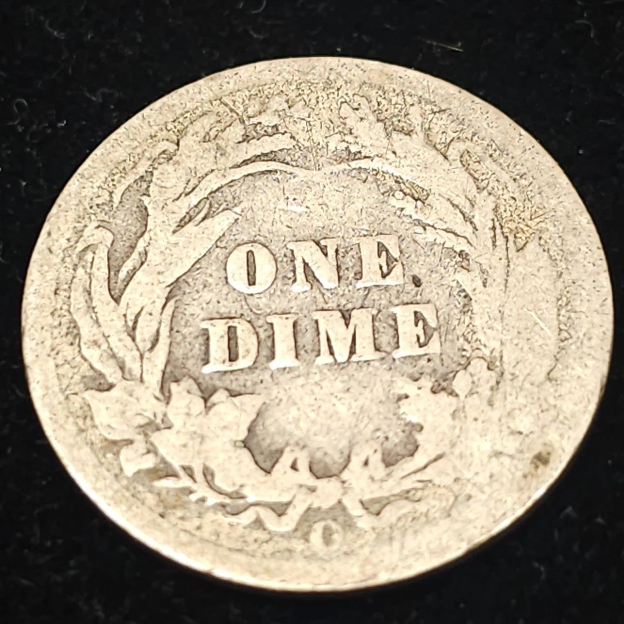 1896-o Barber Dime /. scarce date