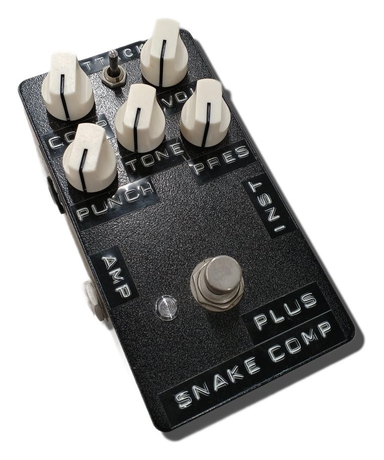 Shin's Music SNAKE PLUS Compressor Effects Pedal Tested & Works 70381