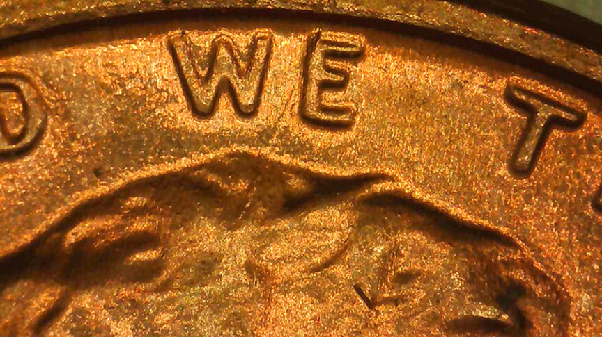 1970 S LD Lincoln Cent BU Red- Spike Head- Unlisted