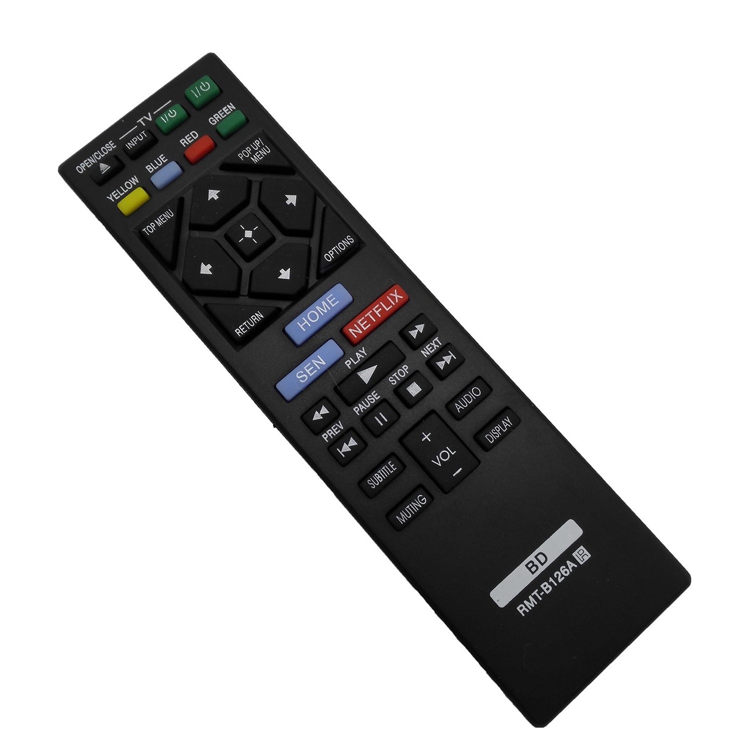 NEW Remote RMT-B126A For Sony Blu-Ray DVD Player BDP-BX120 BDP-BX320 BDP-BX520