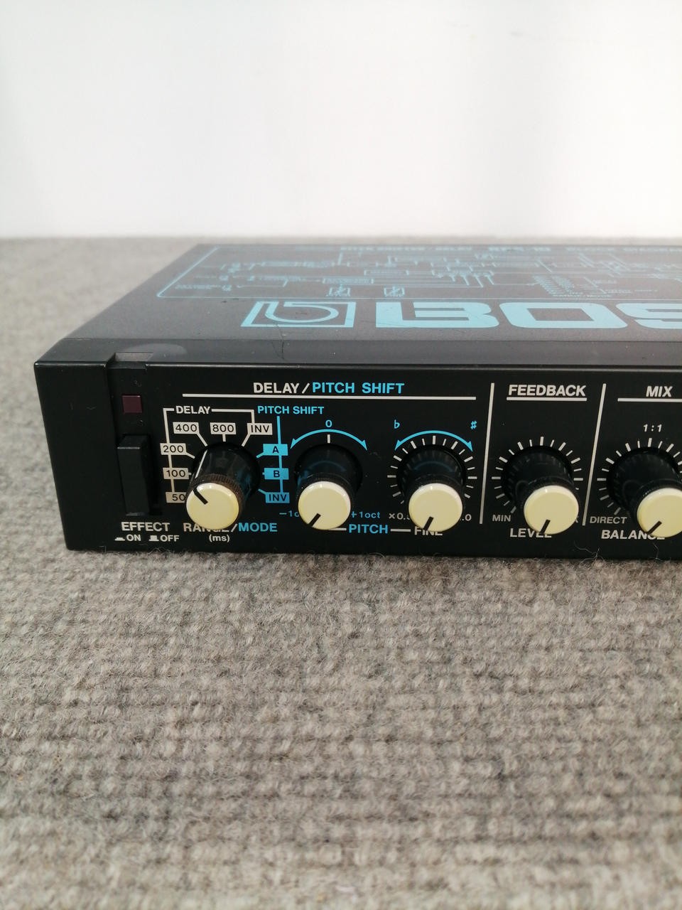 BOSS RPS-10 Digital Pitch Shifter Delay Effects Processor Tested Used Japan