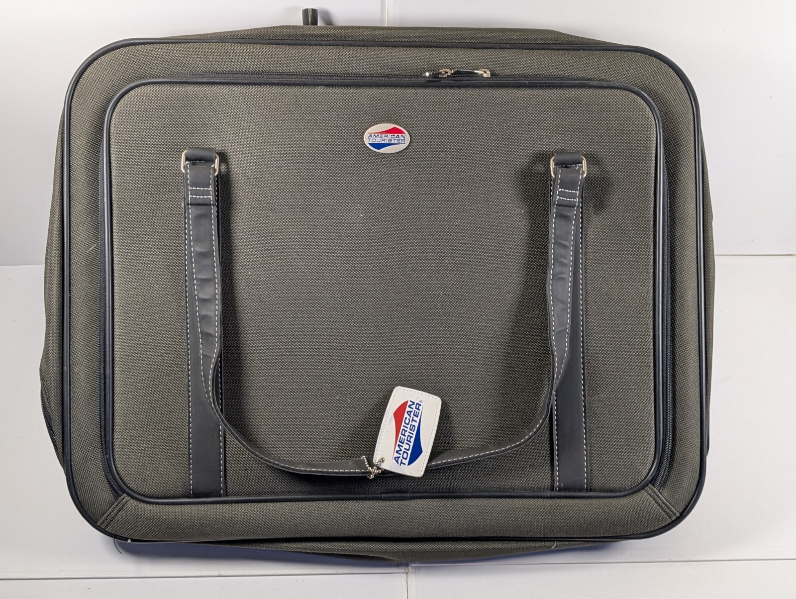 American Tourister Soft Sided Garment Bag Suit Carrier Hanging Travel Luggage...