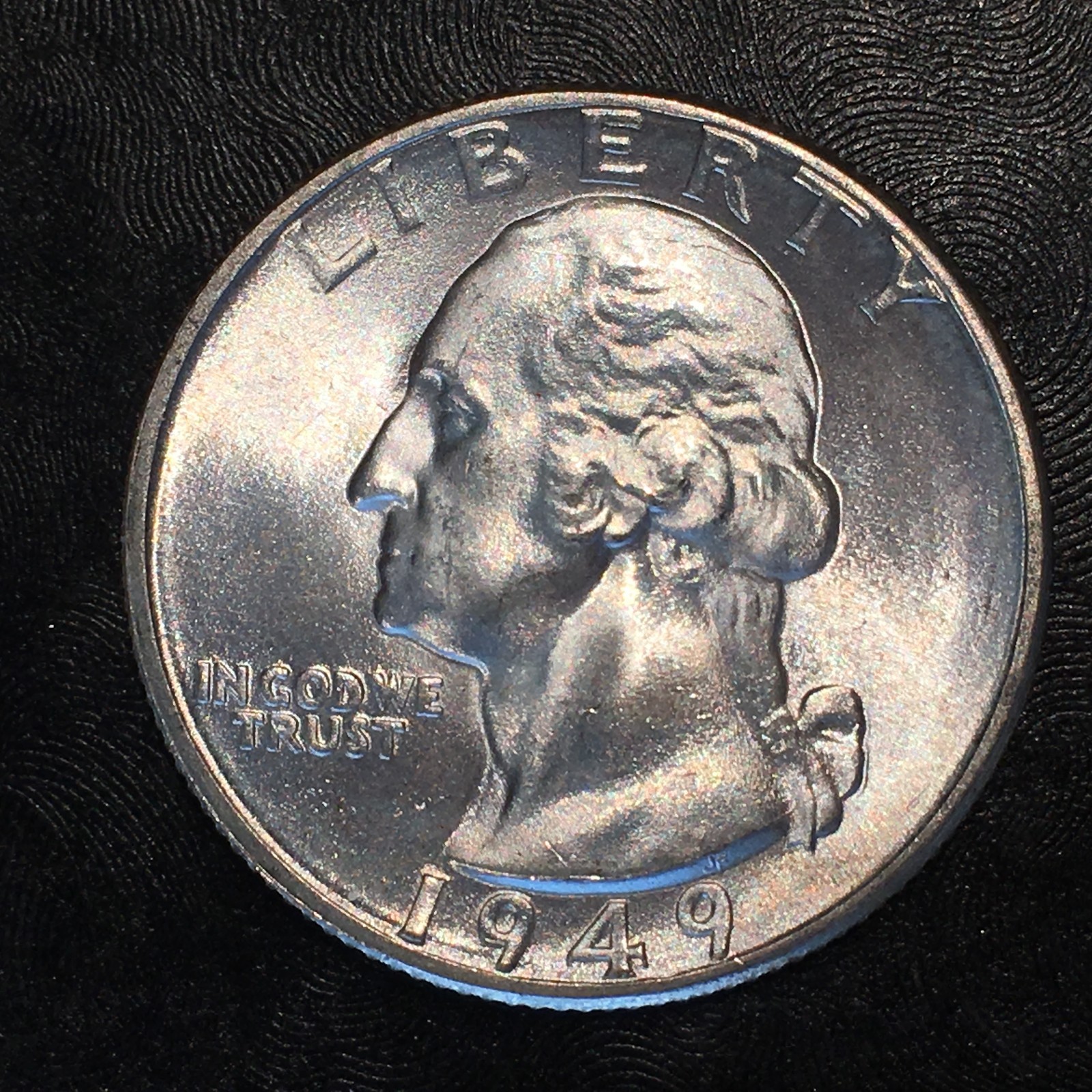 1949-D Silver Washington Quarter Superb Uncirculated - High Quality Scans #G125