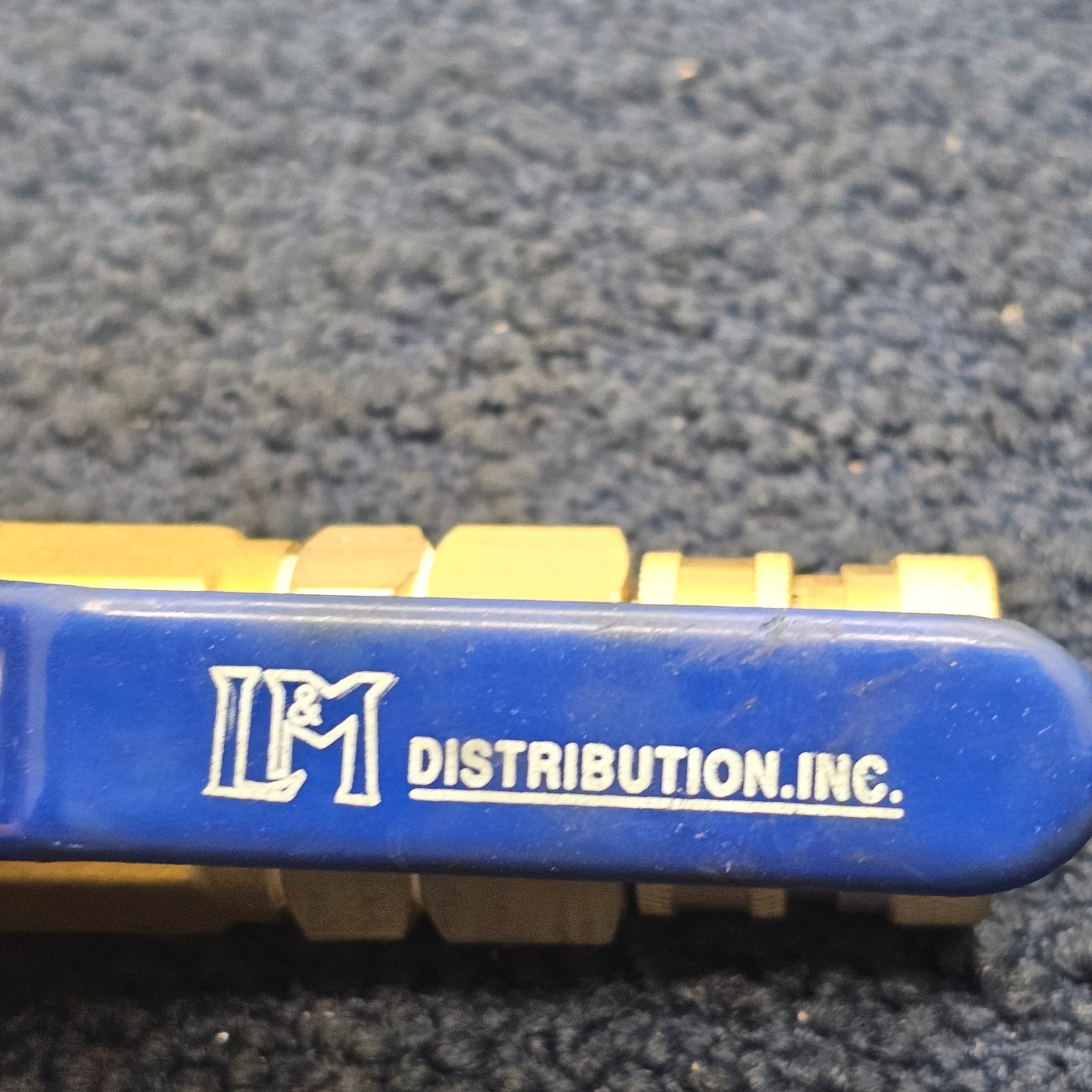 L&M DISTRIBUTION DN20 16 : BRASS PIPE FITTING BALL VALVE