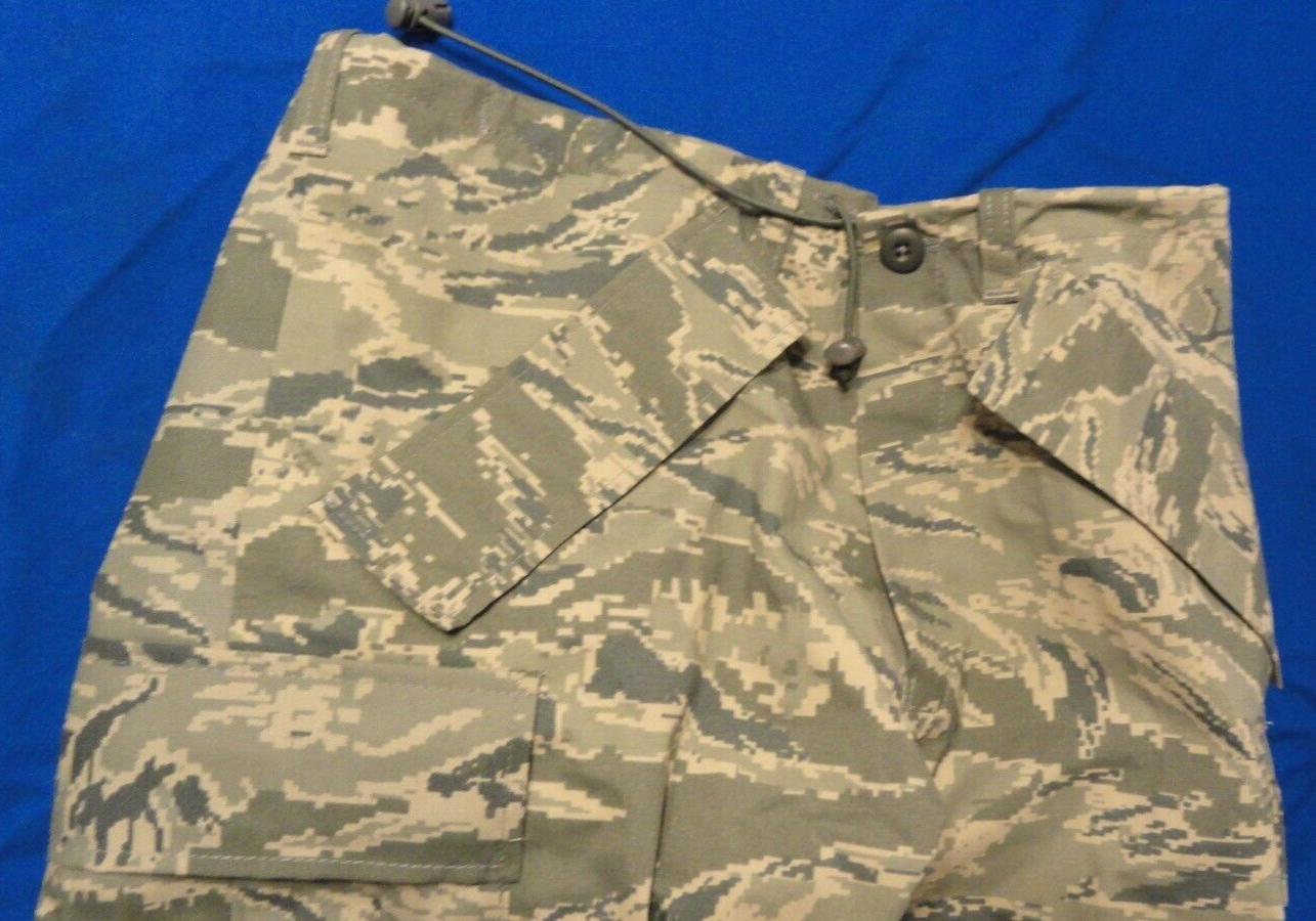 NEW GORE-TEX PANTS ALL PURPOSE ENVIRONMENTAL ABU TIGER STRIPE SMALL SHORT
