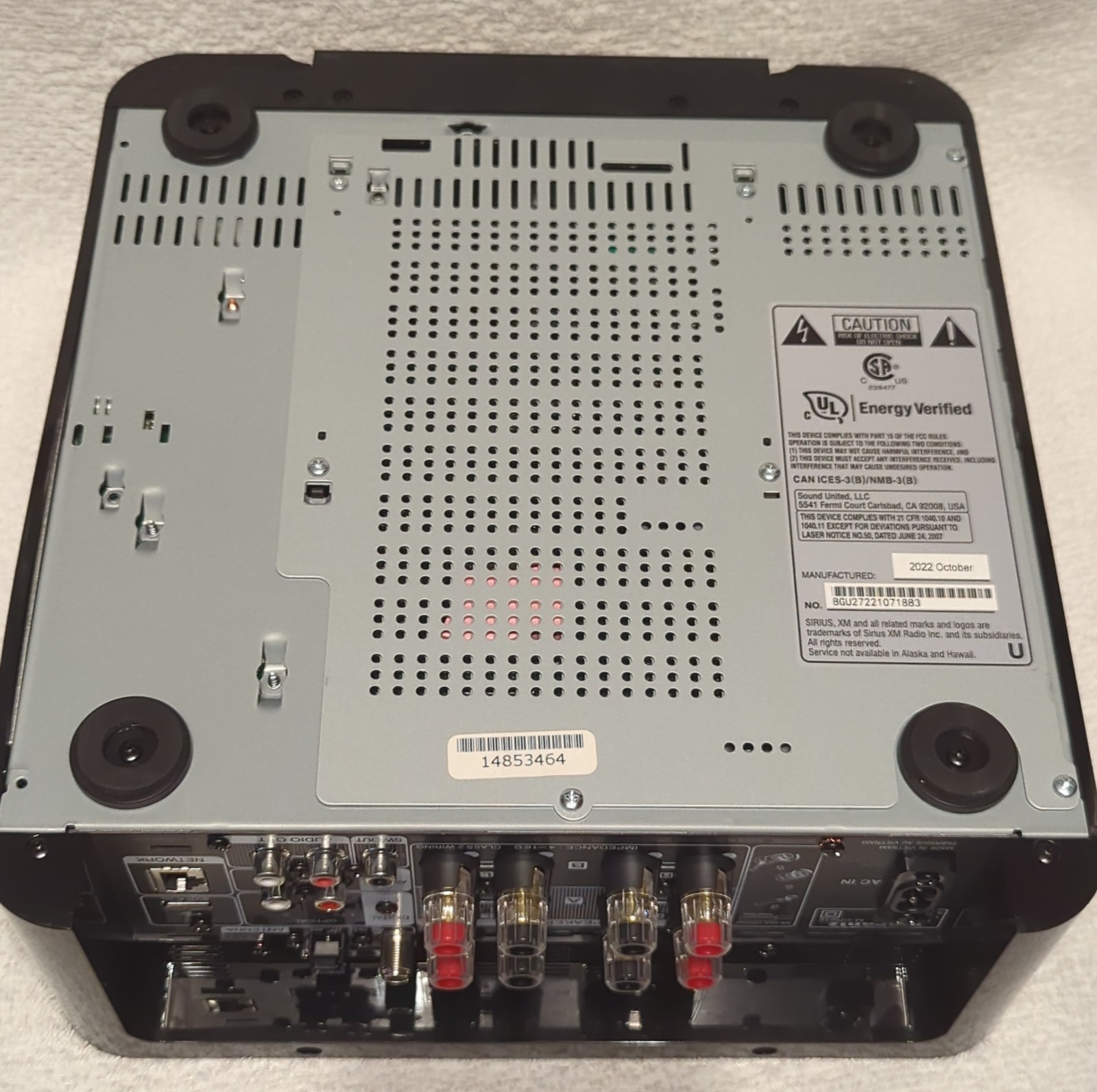 Marantz M-CR612 Network CD Receiver HEOS Bluetooth AirPlay 2 - Tested Working