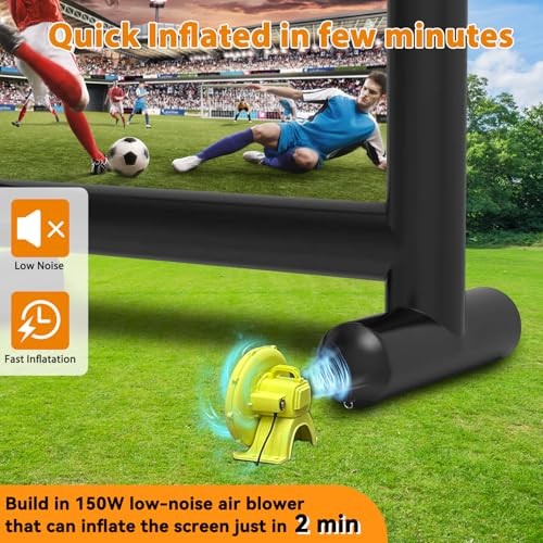 Inflatable Movie Screen 14FT Outdoor with Blower