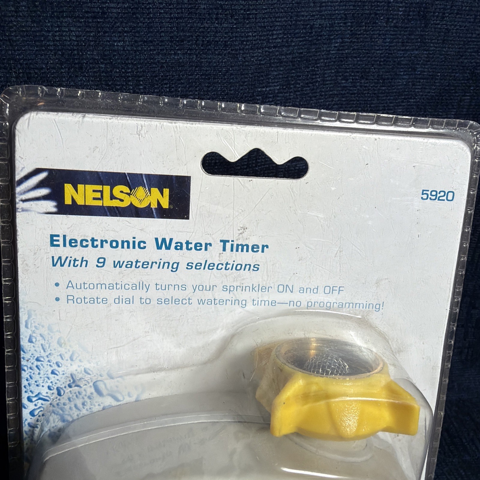 ⭐ Nelson 5920 Electronic Water Timer w/ 9 Watering Selection Programs Settings ⭐