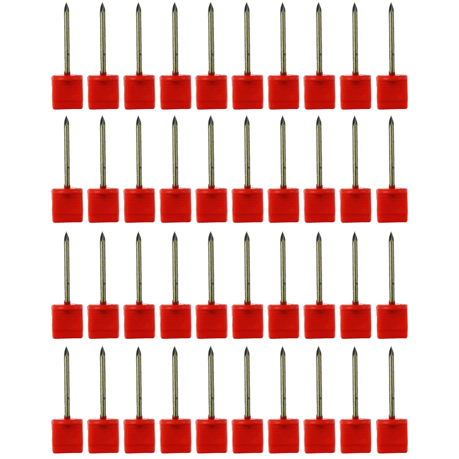 64 Pack Archery Target Pins Face Paper Holder for EVA Foam Straw Target 40 Pcs