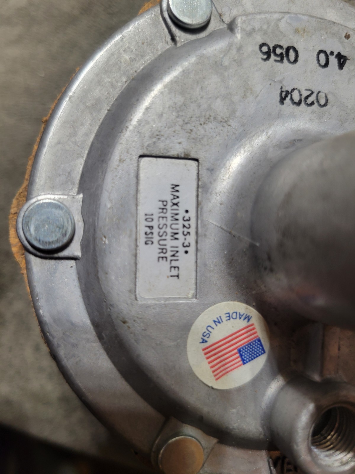 1 Maxitrol 325-3 Gas Regulator 3/8" 10psig